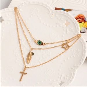 Multilayer Fashion Necklace NWT